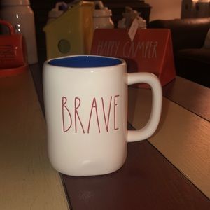 Rae Dunn BRAVE Mug